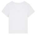 Dames T-shirt StellaStanley Isla V-hals Wit